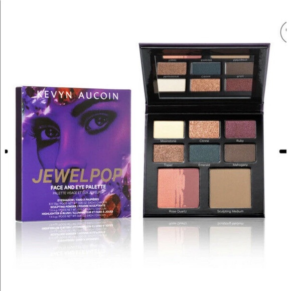 KEVYN AUCOIN Jewel Pop Face And Eye Palette - BRAND NEW IN BOX - Picture 6 of 6